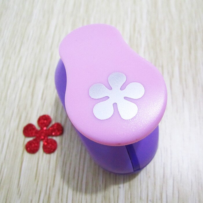 (2.5cm) Wave Circle Balloon Shape Craft Craft Scrapbooking Machine School Paper Cutting Cutter Puncher Eva Hole Punch Embossing: Flower