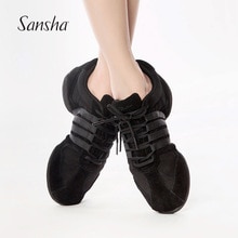 Sansha – baskets classiques à semelle fendue pour la danse moderne, chaussures de danse pour adultes S37LS