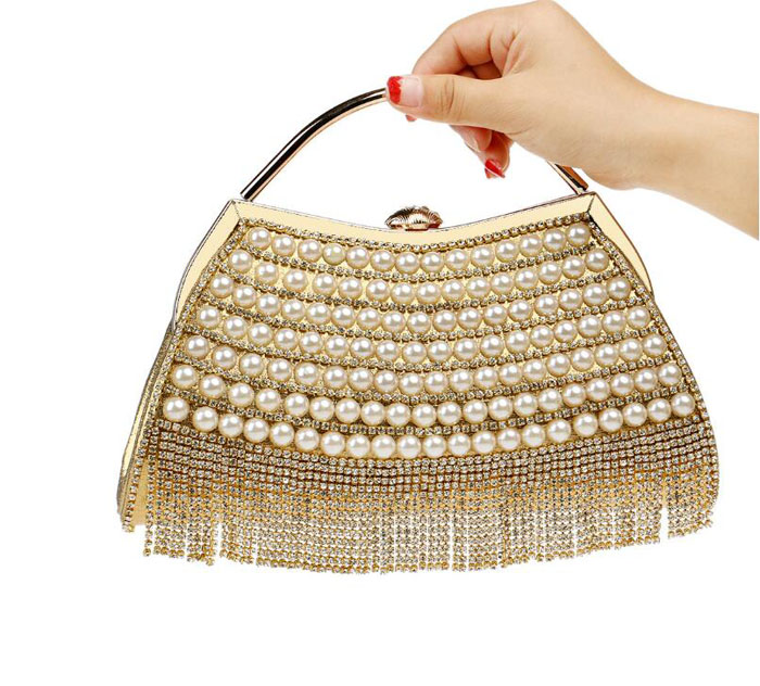 Frauen Abend Kupplung Tasche Perle Und Diamant Kleid Tasche Damen Hand Tasche Frauen Umhängetaschen Für Party Tag Kupplungen