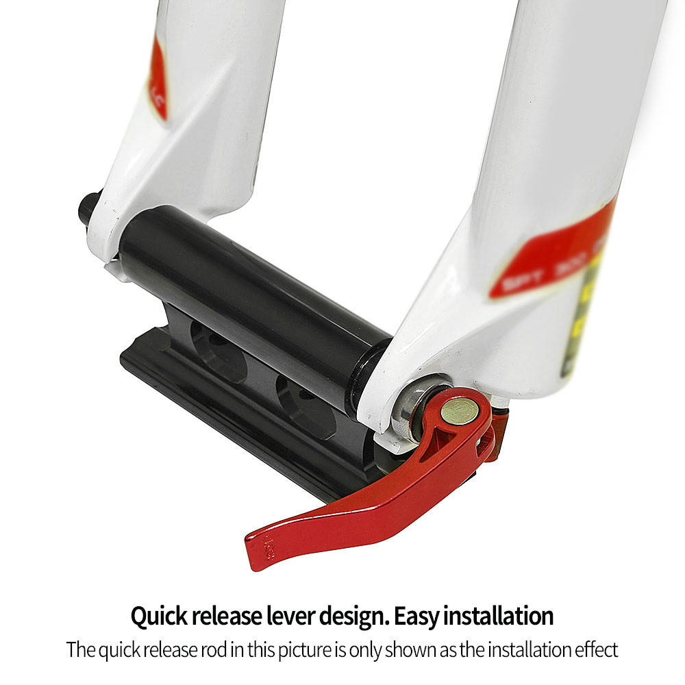 Fahrrad Gabel Montieren Auto Gestell Träger schnell Freisetzung Steckachse Fahrrad Träger Halterung Halfter Adapter Fahrrad Lagerung Transport