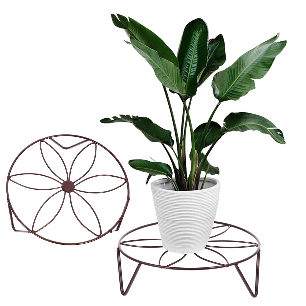 3 stuks mooie metalen bloempot display rek planten display plank