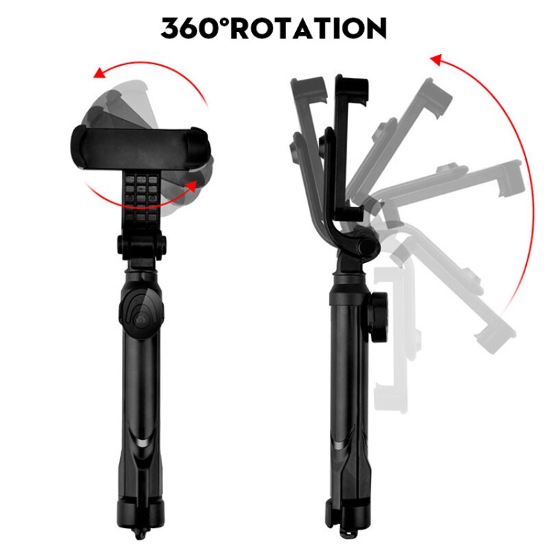 Telefon selfie stick bluetooth stativ smarttelefon roterbar selfie stick monopod palo selfie tripod trepied tripie telefon stativ