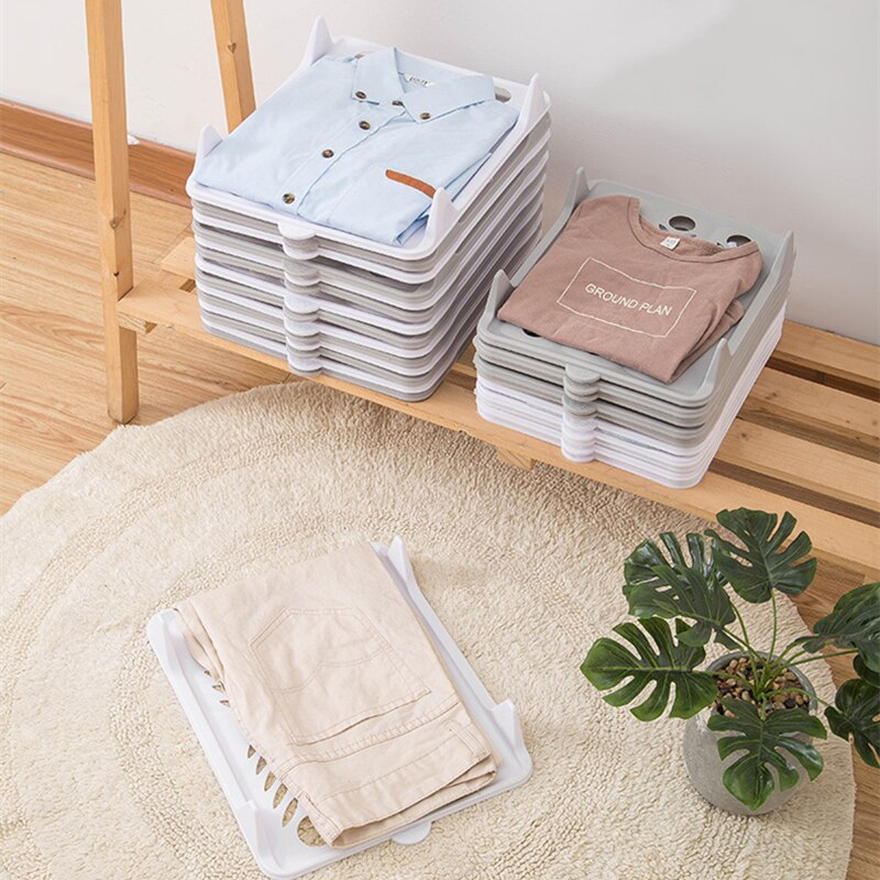 Lazy Folding Ironing Board Multifunctional Fast Folding Ironing Board Clothes Sweater Folding Storage Clothes Board