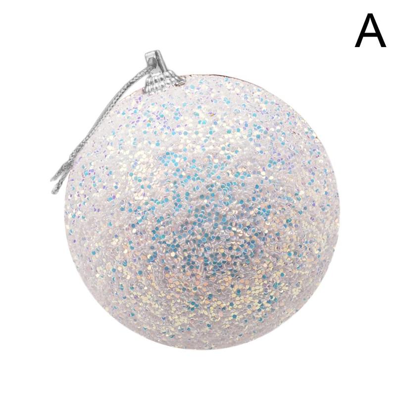 5 stücke Kugeln Gold Silber Kugeln Für Weihnachten Heimat Party Strass funkeln Weihnachten Baum 8CM Ball Hochzeiten Ornament: A5