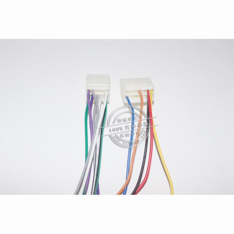 Car Stereo Female ISO Radio Plug Power Adapter Wiring Harness Special for Geely Emgrand ISO harness power cable