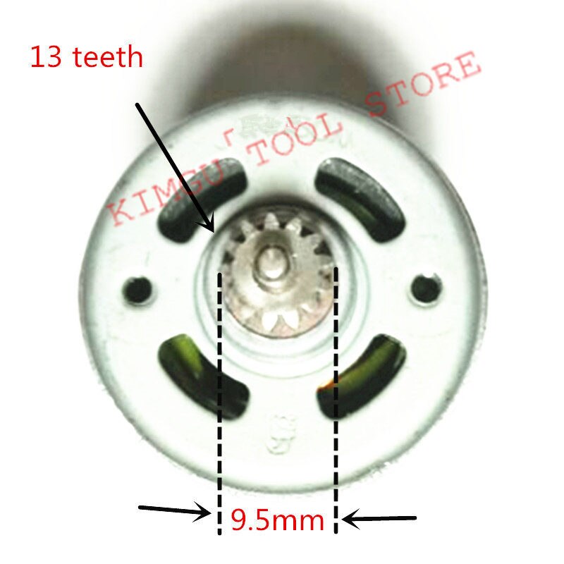 13 Tanden 13 Tanden Motor 14.4V Vervangen Voor Bosch GSR14.4-2-LI Psr 14,4 Li-2 PSR14.4LI-2 PSR1440LI-2 Gsr 14,4-2-Li boor Motor