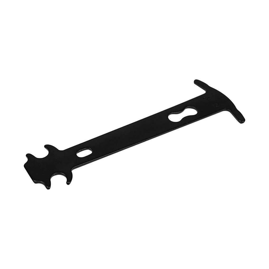 Bicycle Chain Wear Checker Indicator Repair Tool Mountain Road Chains Gauge Measurement Ruler Bicycle Accessories: Black
