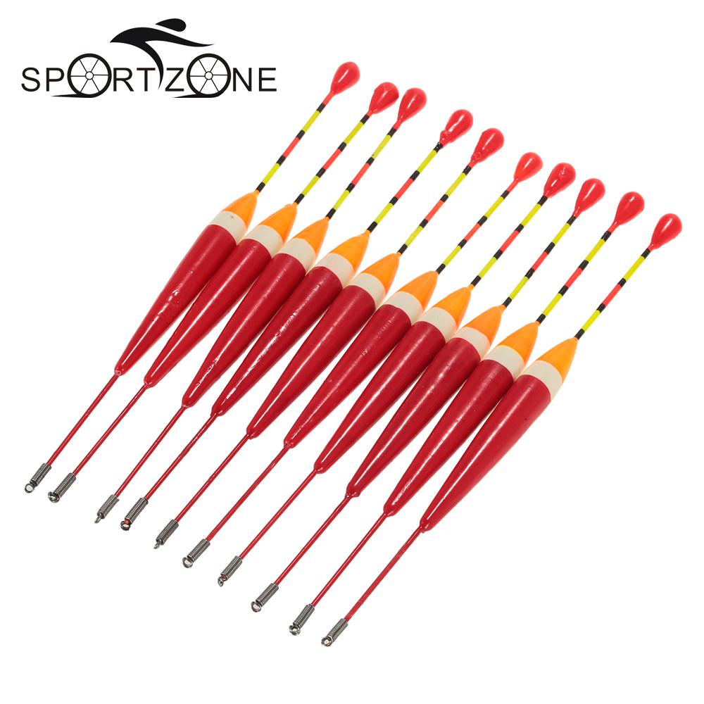 10pcs Fishing Float Set For Carp Fishing 1.5g Fish Floats Angling Equipment Slip Drift Saltwater Fishing Gear Flota De Pesca