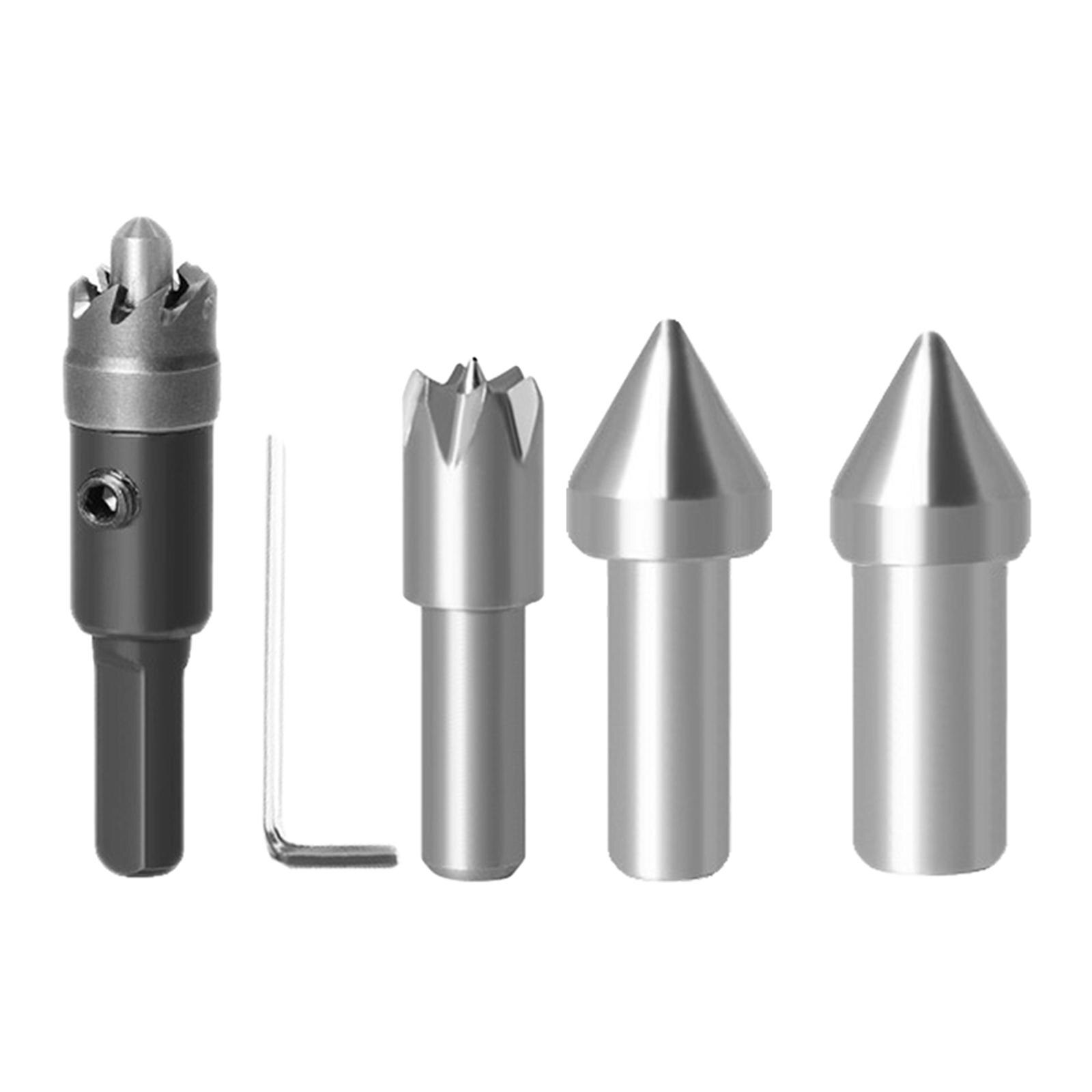Mini Thimble Drill Bit Lathe Tailstock Rotary Center Lathe Machine Drill Chuck Live Center for Mini Lathe Machine Woodworking