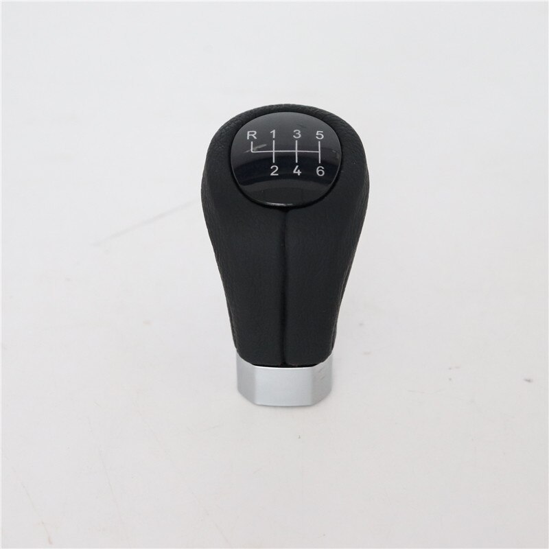 5 6 Speed Left Hand Driver Side Gear Shift Knob Head Stick Shifter Gearstick Gaiter Boot Cover Kit For BMW E81 E82 E87 E88 M: 6 Speed-K03
