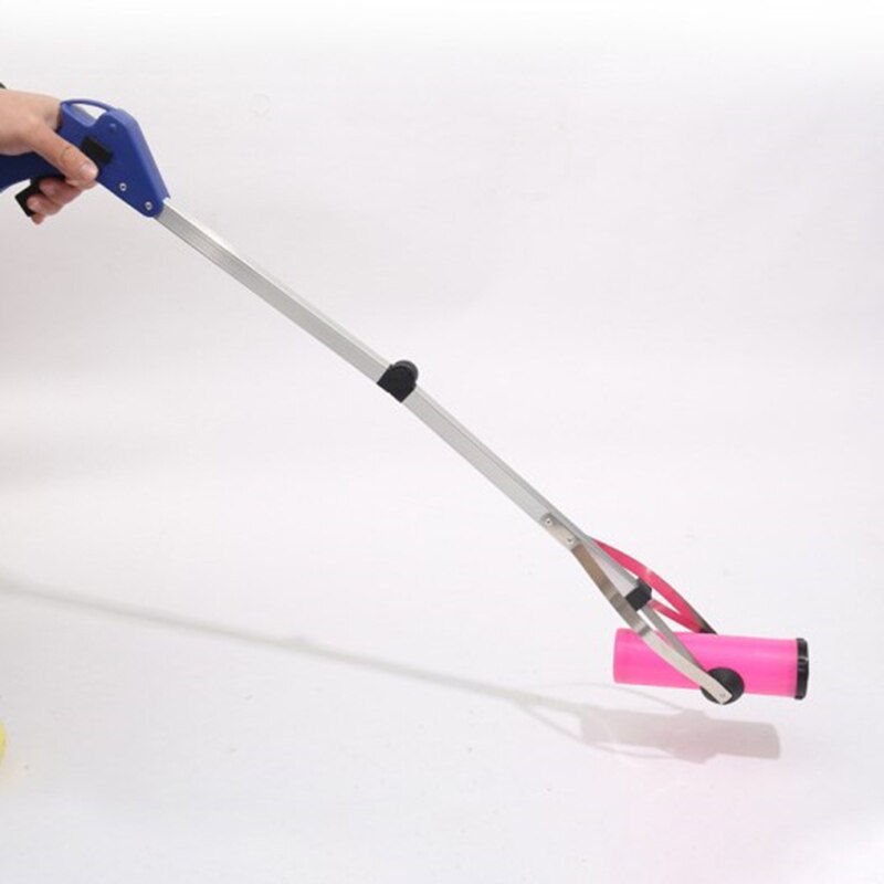 Ramasseur de déchets ménagers pliant en alliage, 1 pièce, ramassage de déchets de feuilles, Clip de nettoyage, outil de jardin