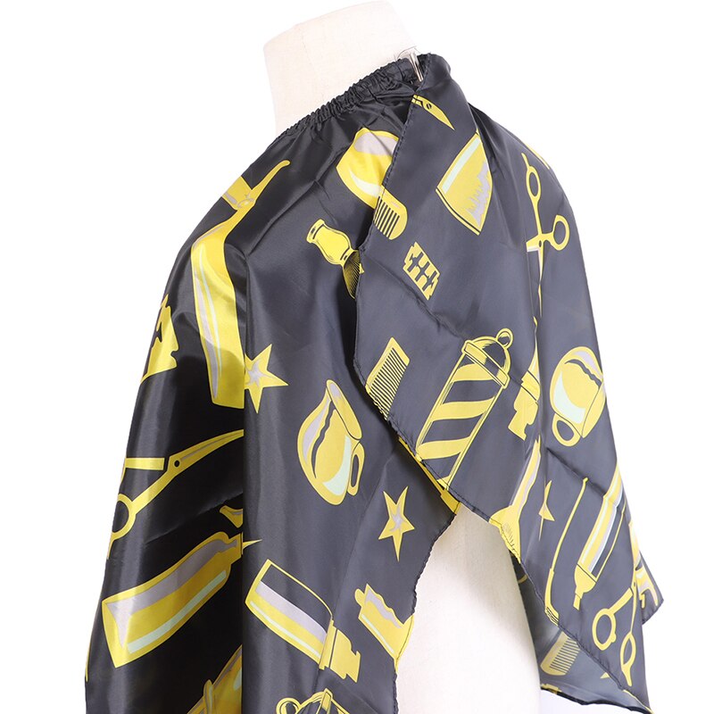 Tablier pour Salon de coiffure, robe enveloppante, Cape, coupe de cheveux