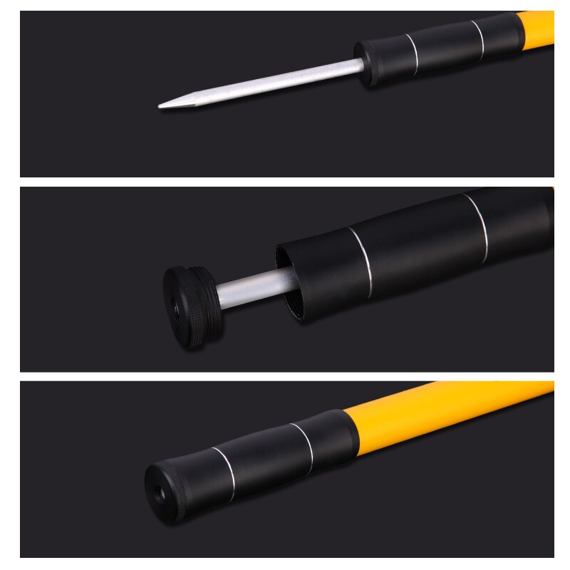 Telescopic Lure Fishing Rod Super Hard FRP Carbon Fiber Baitcasting Spinning Fishing Pole /2.1/2.4/2.7/3.0/3.6 M for sea