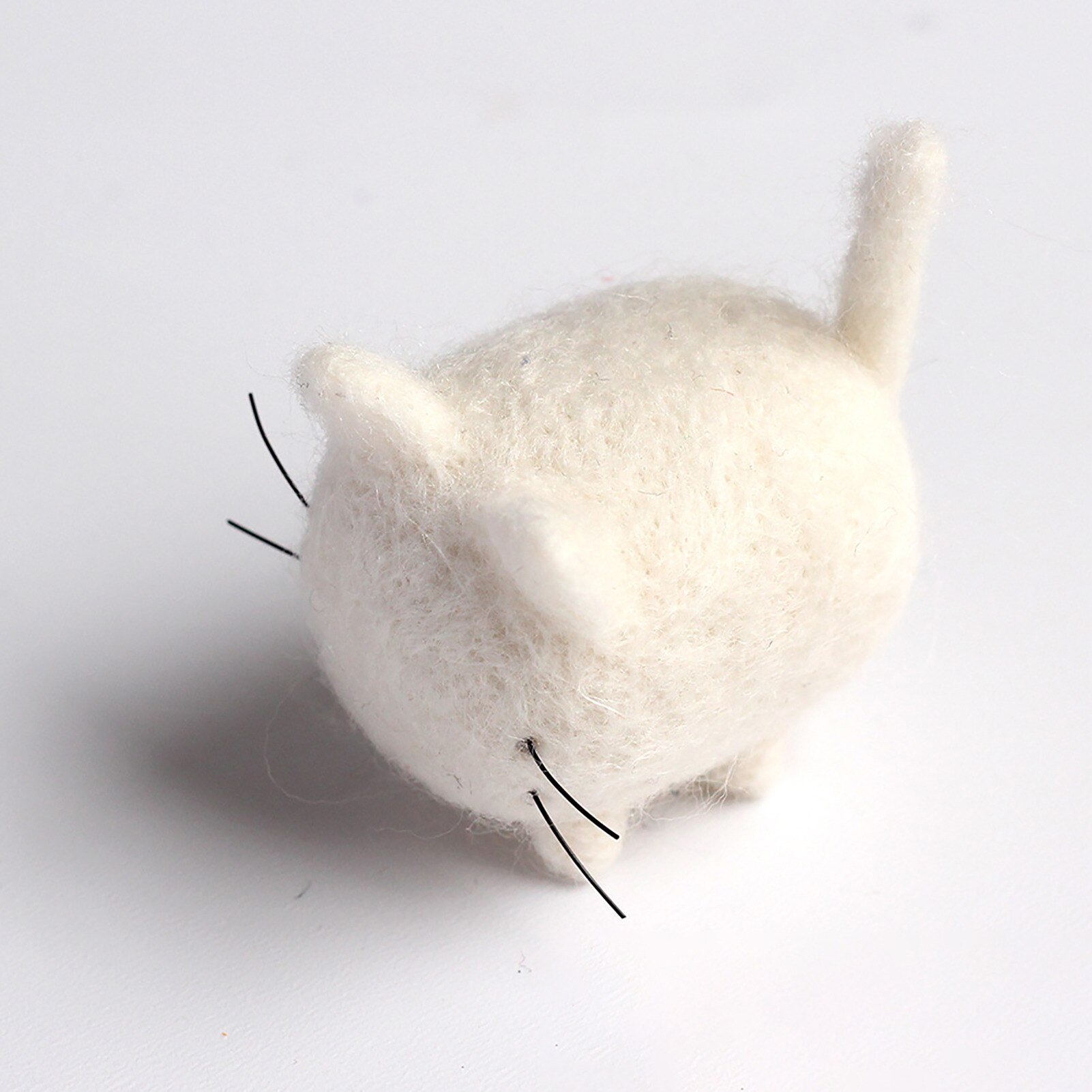 Handmade Cartoon Pet Dog Series Wool Felt Needle Poked Material Package Kitting DIY Husky Samoyed Dogs Wool Felting Animal: 8