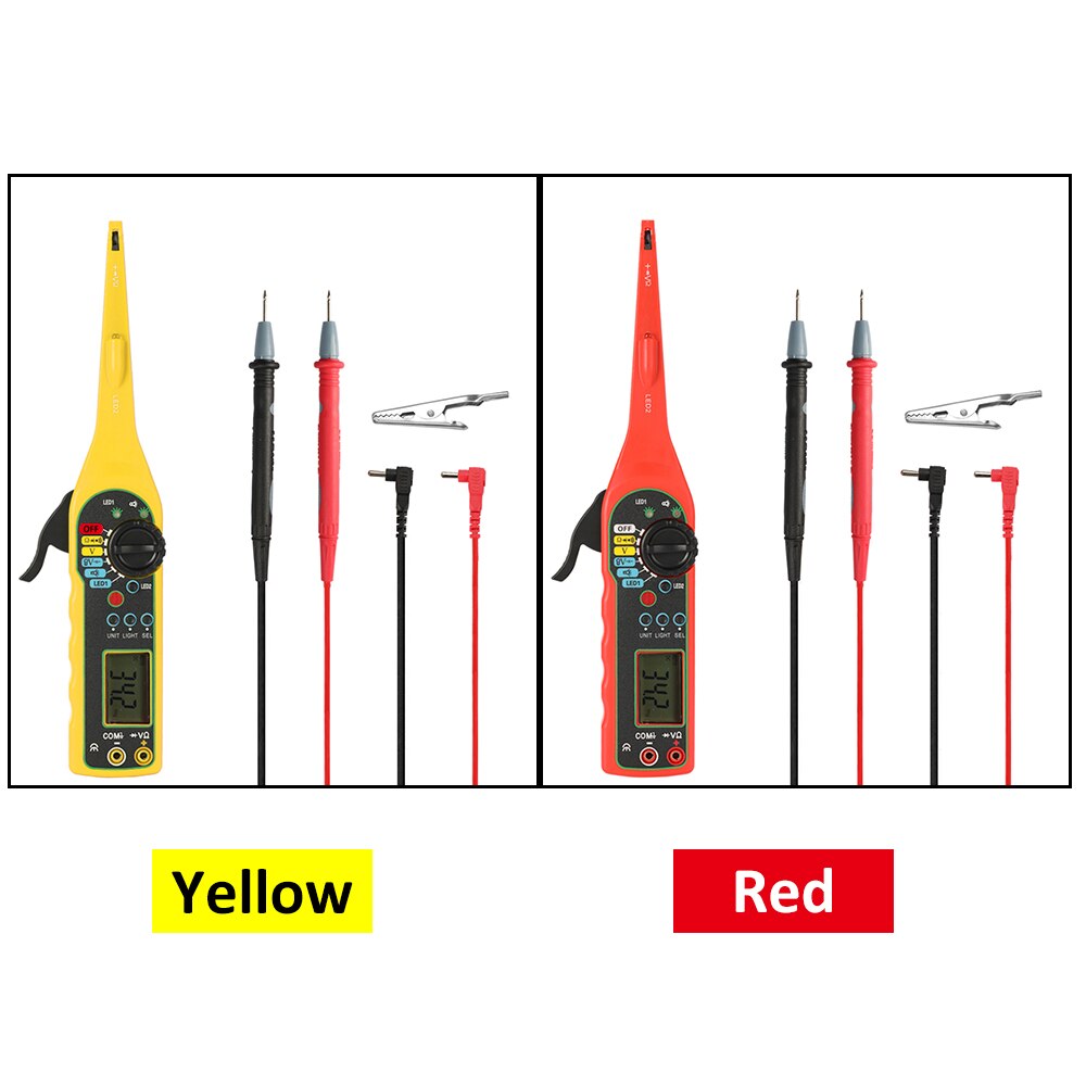 Power Electrical Multi-function Auto Circuit Tester Multimeter Lamp Car Repair Automotive Electrical Multimeter