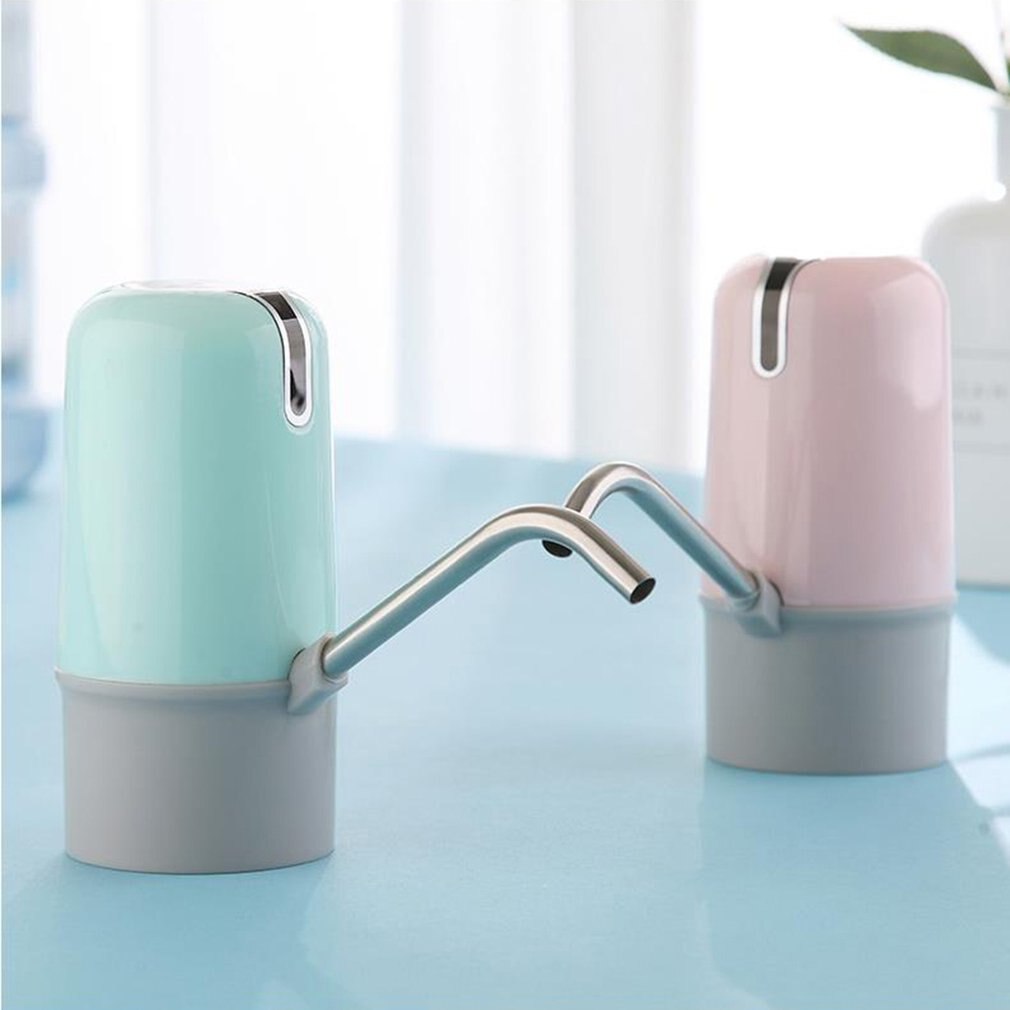 Drinken Emmer Zuiver Water Pomp Huishoudelijke Water Dispenser Handleiding Druk Usb-Lading Automatische Water Dispenser Elektrische Draagbare