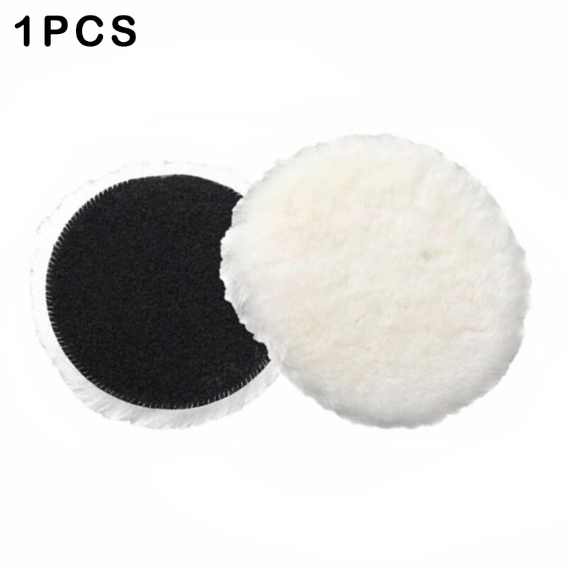 1Pc Wol Polijsten Pad Voor Polijstmachine Machine Waxen Polijsten Buffing Auto Paint Care Polijstmachine Pads Voor Auto Polijstmachine 6inch 150Mm