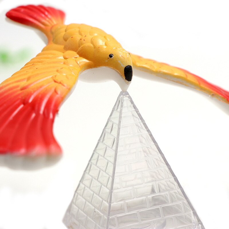 Jouet de bureau éducatif et amusant pour enfants, oiseau d&#39;équilibre magique, aigle, nouveauté, d&#39;apprentissage amusant, avec support en pyramide