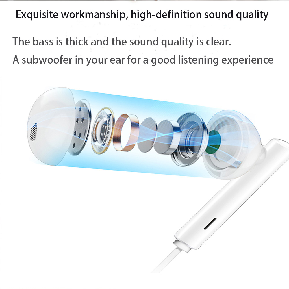 Original huawei  cm33 hörlurar usb typ-c i örat hörlurar headset mikrofon volym huawei mate 10 20 pro 20 x rs  p 10 20 30 not 10