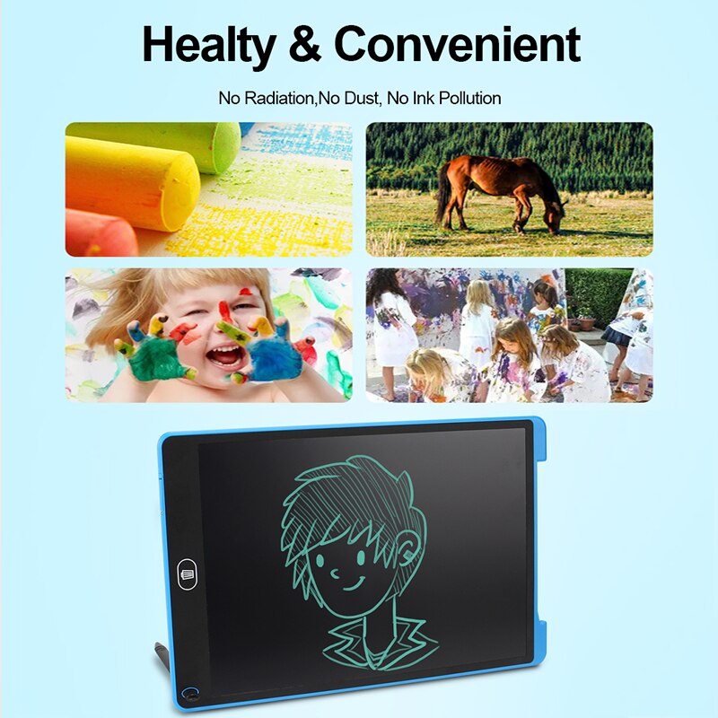 Halolo Graphic Tablet Drawing Tablet 12 Inch lcd Writing Tablet LED Light Drawing Pad Digital Board Electronic Smart Notebook