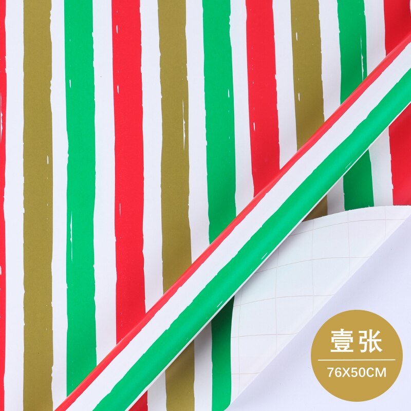 76X305Cm Inpakpapier Geschenkdoos Artware Verpakking Materiaal Kinderen Verjaardag Voor Festival Partywrapping Decor Supplies: P   73x50cm
