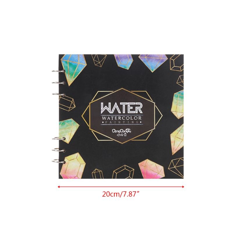 300g/m2 Watercolor Paper 20 Sheet Painted Water Color Painting Book