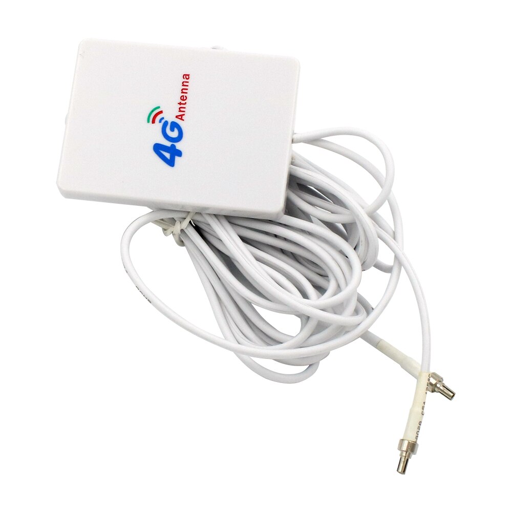 4G Panel Lte Antena Антенна 3G Sma TS9 CRC9 Connector Met 3M Kabel Draad Hign Gain Wifi antenne Voor Huawei Router Usb Modem