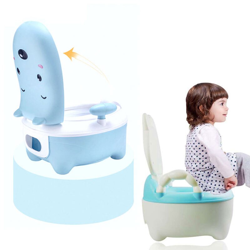 Cartoon Children&#39;s Toilet Animal Pattern Kids Potty Training Seat Children&#39;s Urinals Baby Toilet Pot Training Pan Toilet Seat