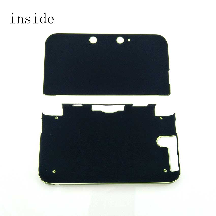 YuXi Aluminum Hard Metal Box Protective Shell Front + Back Cover Case For Nintend 3DS XL LL with screwdrivers Repair Tool