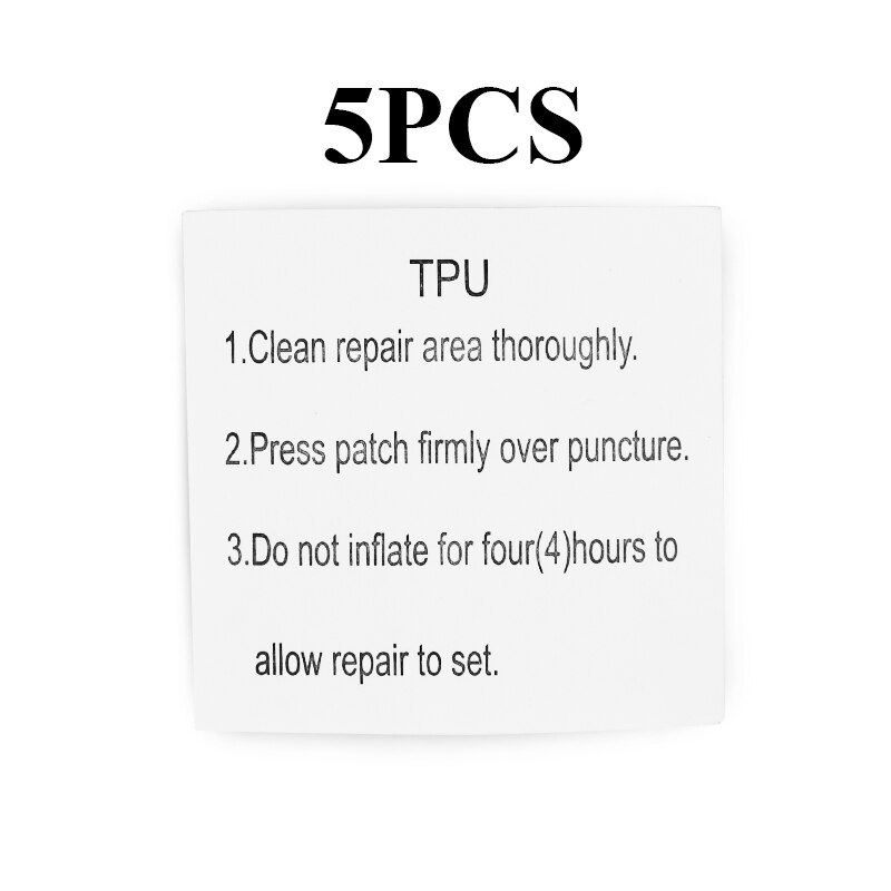 5pc TPU/vinyl Waterproof Transparent Self Adhesive Sticker Cloth Patches Outdoor Tent Raincoat Jacket Inflatable Toy Repair Tape: 5pc tpu