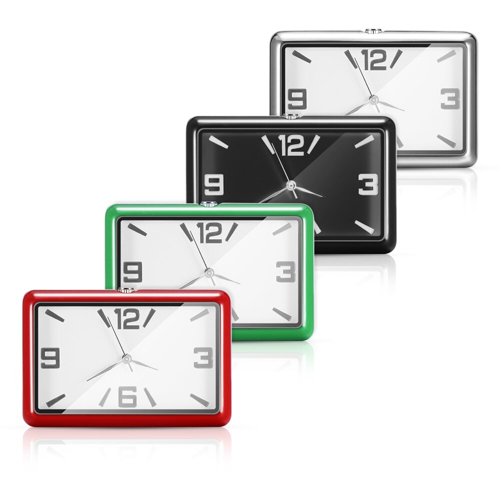 1pc prezenty zegar samochodowy mini samochody wewnętrzny Stick-na cyfrowy zegarek mechanika zegary kwarcowe akcesoria robić stylizacji samochodów