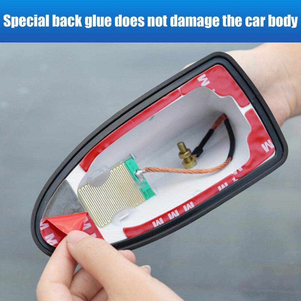 Shark Fin Signal Antenna Radio Signal Line Universal Car Radio Shark Fin Antenna FM Signal Antenna Accessories