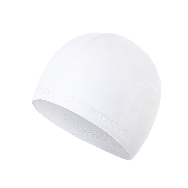 Gorro interior para casco de ciclismo, gorra de secado rápido para deportes al aire libre, protección contra el viento y el Sol, para verano: Blanco