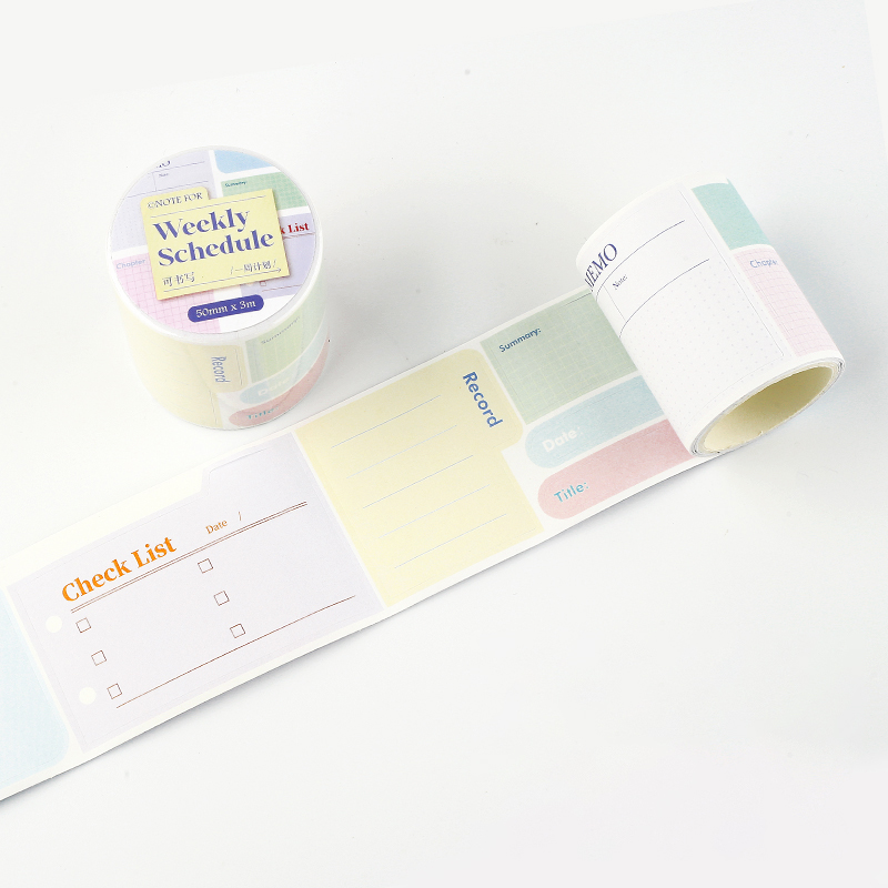 3M Dialog Label Washi Tapes Decoration Scrapbooking DIY Collage Album Diary Weekly Schedule Stickers Masking Tape Stationery: Burgundy