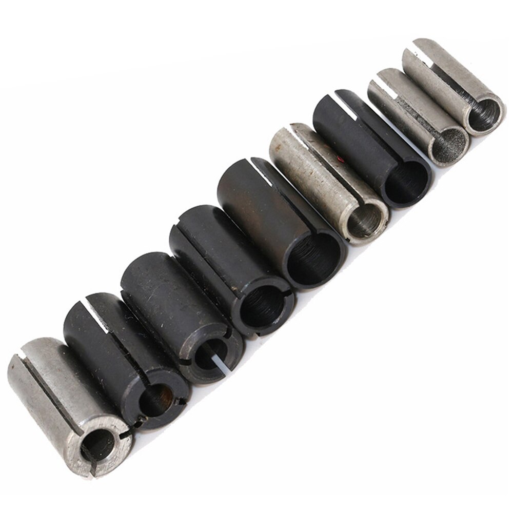 1Pc Hoge Cnc Router Bit Tool Adapters Precisie Adapter Collet Frees Houder 6Mm 6.35Mm 8Mm 10Mm 12Mm 12.7Mm
