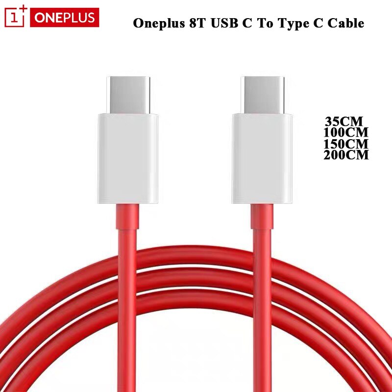 0.35/1/1.5/2M Kabel Voor Oneplus 9 8T 9 Pro 5G 9R Nord N10 Warp Quick Charger kabel 65W Pd Snelle Usb 3.1 Type-C Om Usb C Data Lijn