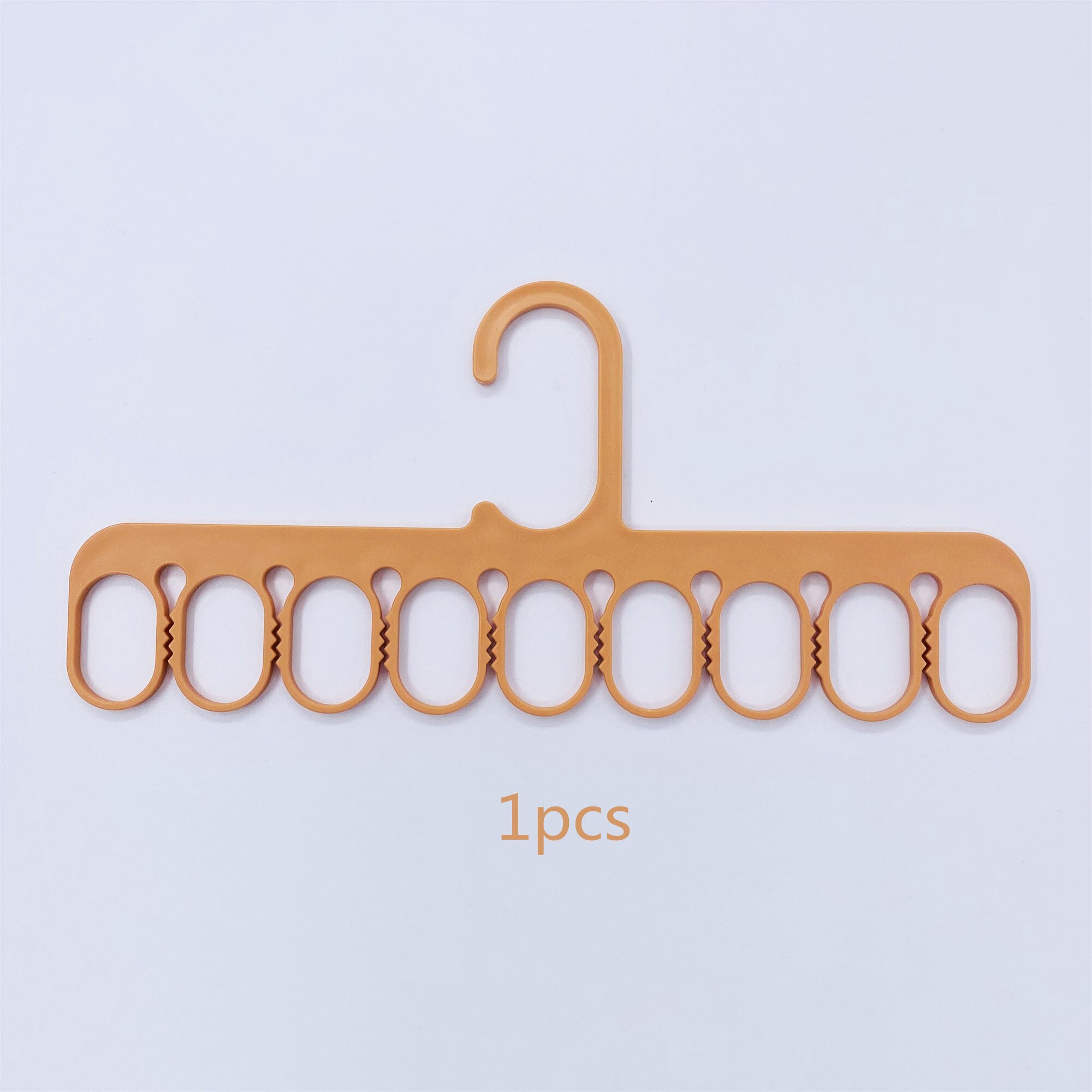 Magic 9-hole Support Circle Clothes Hanger Clothes Drying Rack Multifunction Plastic clothes rack Home Storage folding Hangers: pink Style 5