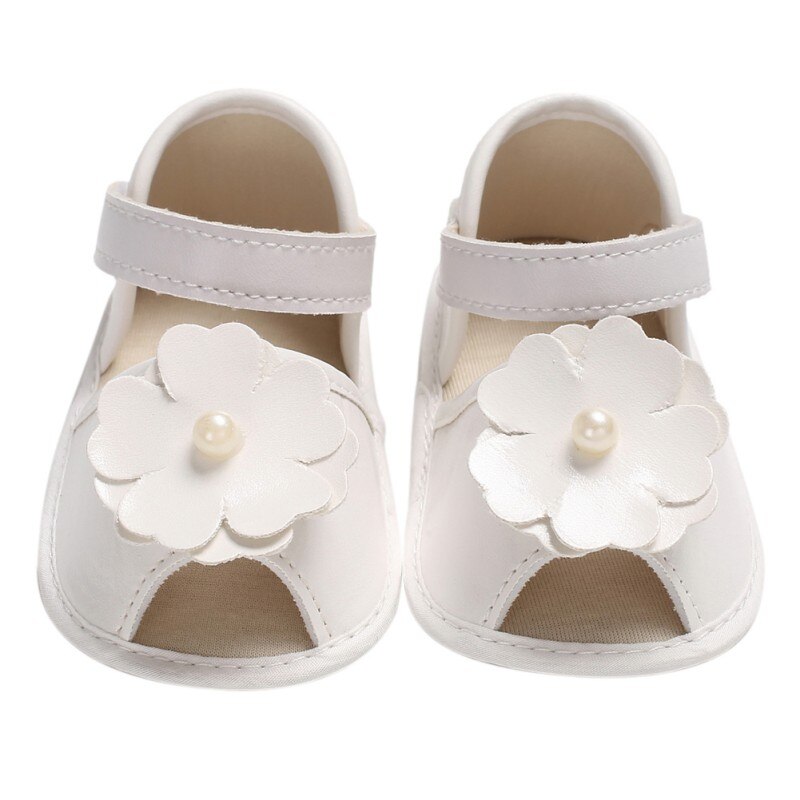 Baby Girl Sandals Ins Newborn Small Fresh Flowers Princess Shoes Baby Children Shoes For Girls