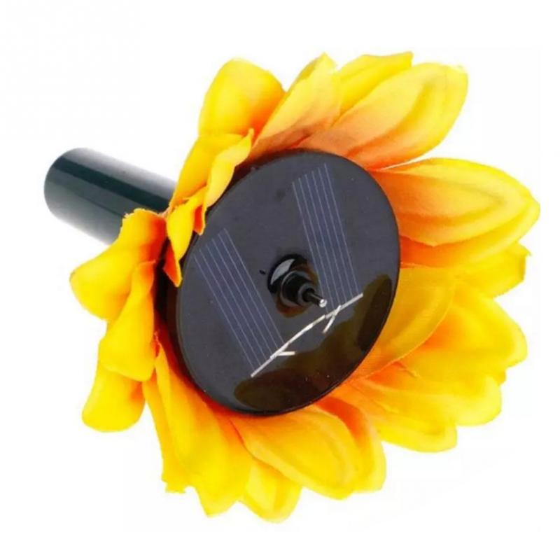 Yard Craft Solar Power Dancing Flying Vibration Simulation Home Electric Hummingbird Fluttering Sun Flower Decoration Garden