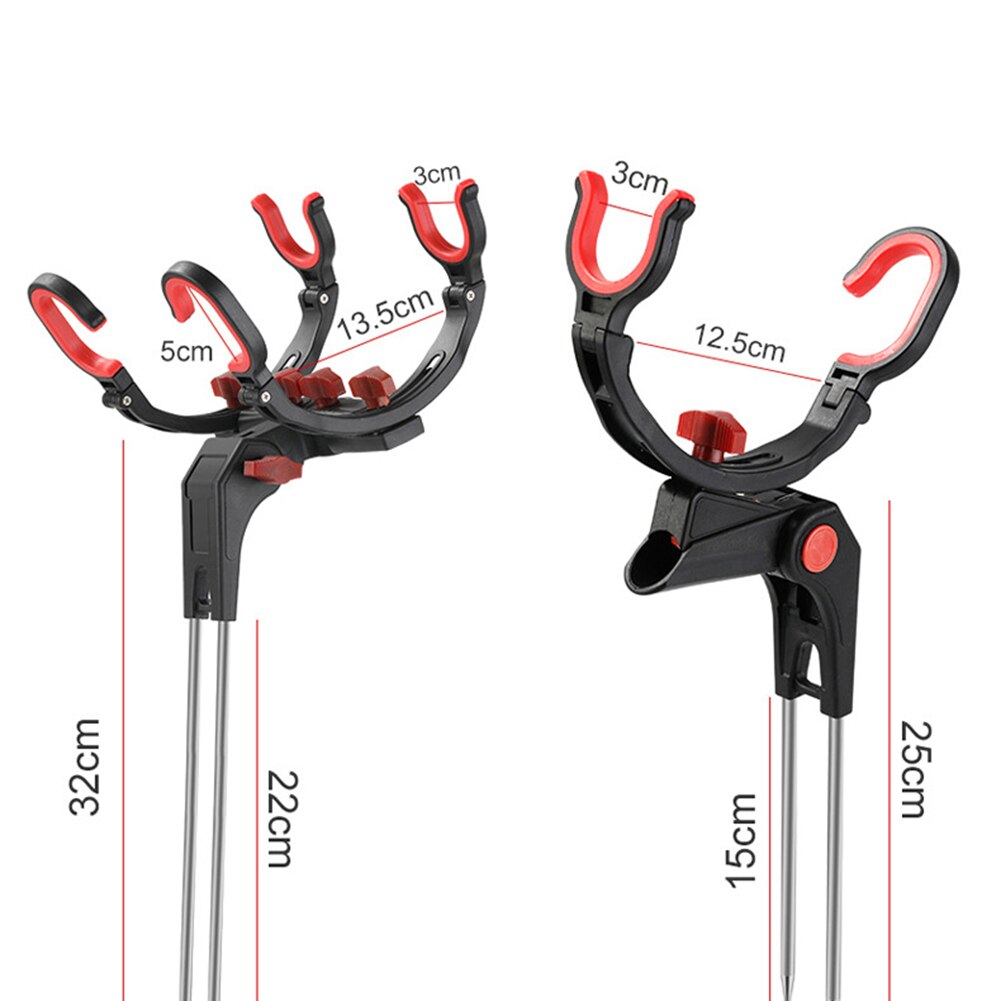 360 Degree Adjustable fishing rod mount Universal Fishing Foldable Bracket Sea Lake Fish Rod Rack Stand Fishing Accessories