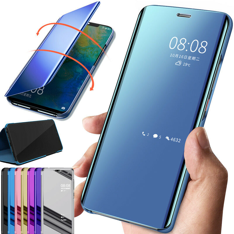 Funda inteligente espejo para Asus Zenfone Max Pro M2 ZB631KL Funda de cuero de PU a prueba de golpes para Zenfone Max Pro M2 ZB631KL funda