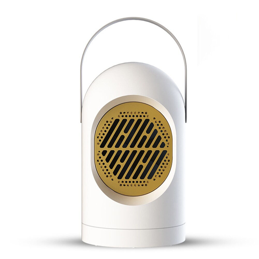 Electric Heater Fan Fast 2S Heating personal Mini Home Heater Portable Air Circulating Desktop Fan Best For Bedroom Home office: White / US