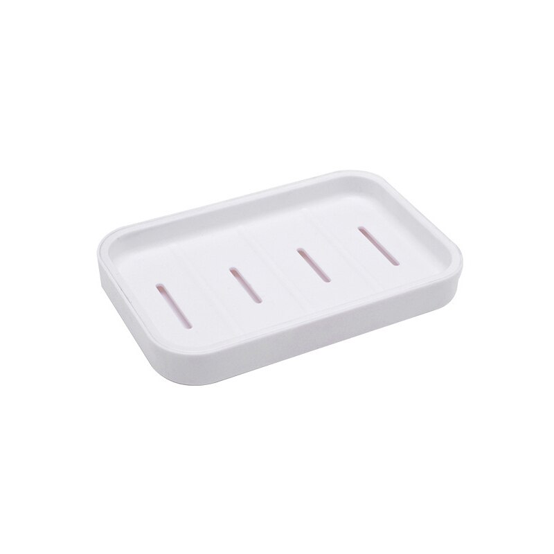 Zeep Rack Zeepbakje Case Badkamer Wastafel Aftappen Zeepbakje Houder Zeep Container Keuken Sink Tub Sponge Opslag Cup rekken: White