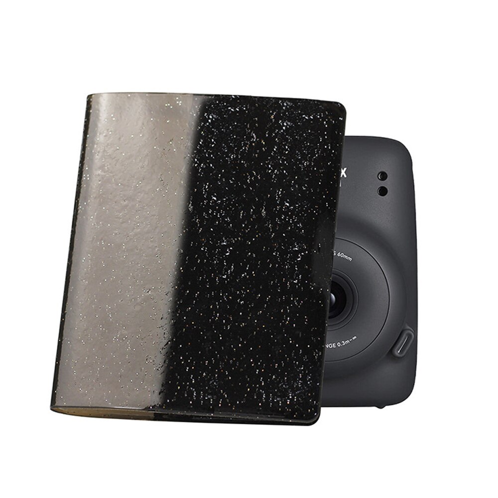 Besegad 64 lomme fotoalbum til fujifilm instax mini 11 3 tommer farve fotografi album pvc blød mini pjece billede sag