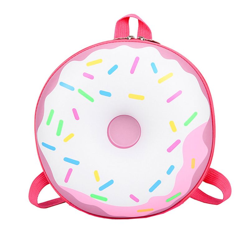 Jenter låve tegneserie sirkulær ryggsekk barnehage barneskolesekk ryggsekk boksekk student søt dagsekk: Pk