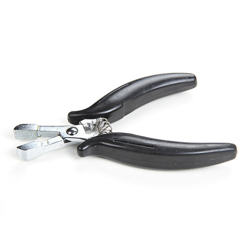 Stainless Steel Hair Clip Hair Extension Tool Multi-Function Hair Extension Pliers Flat Hair Extension Tool
