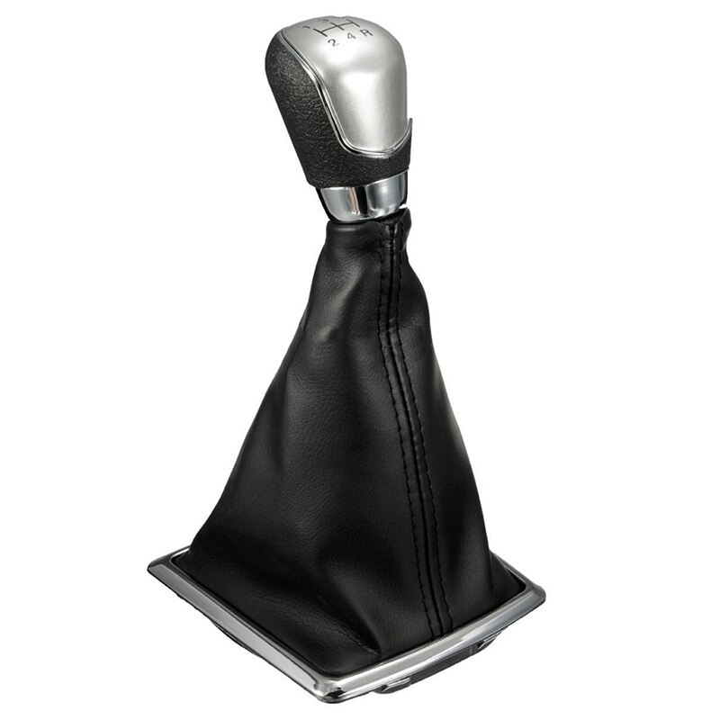 5 Speed Gear Shift Knob Stick Lever Gaitor Gaiter Boot Cover For Ford Focus