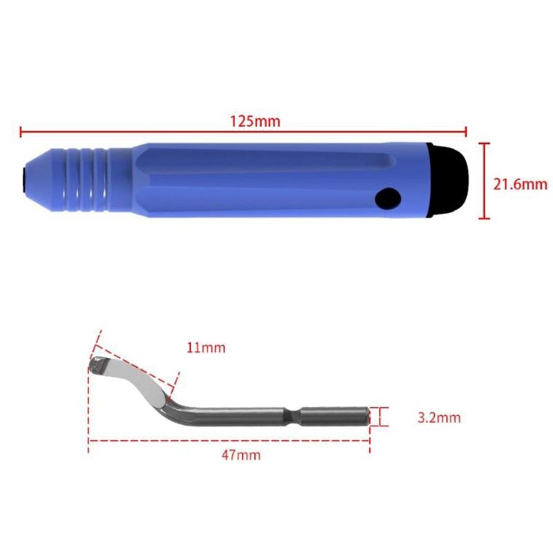 Multifonctionnel 3D modèle d'impression tondeuse ébavurage coupe en acier inoxydable couteau pointu modèle déclignotant grattoir outil