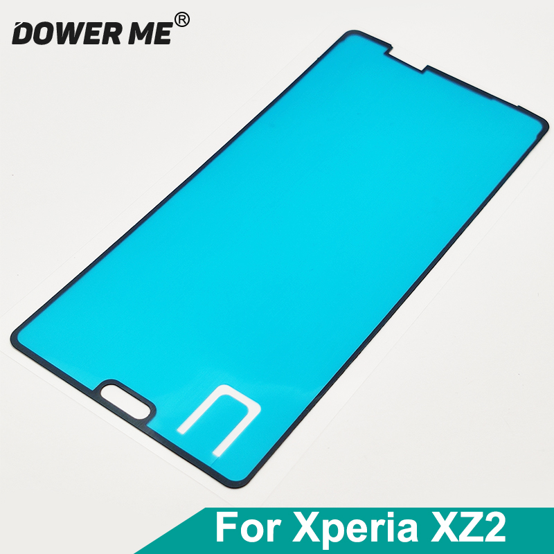 Dower私液晶フロントフレームステッカー粘着のりソニーのxperia XZ2 H8216 H8266 H8296 SOV37