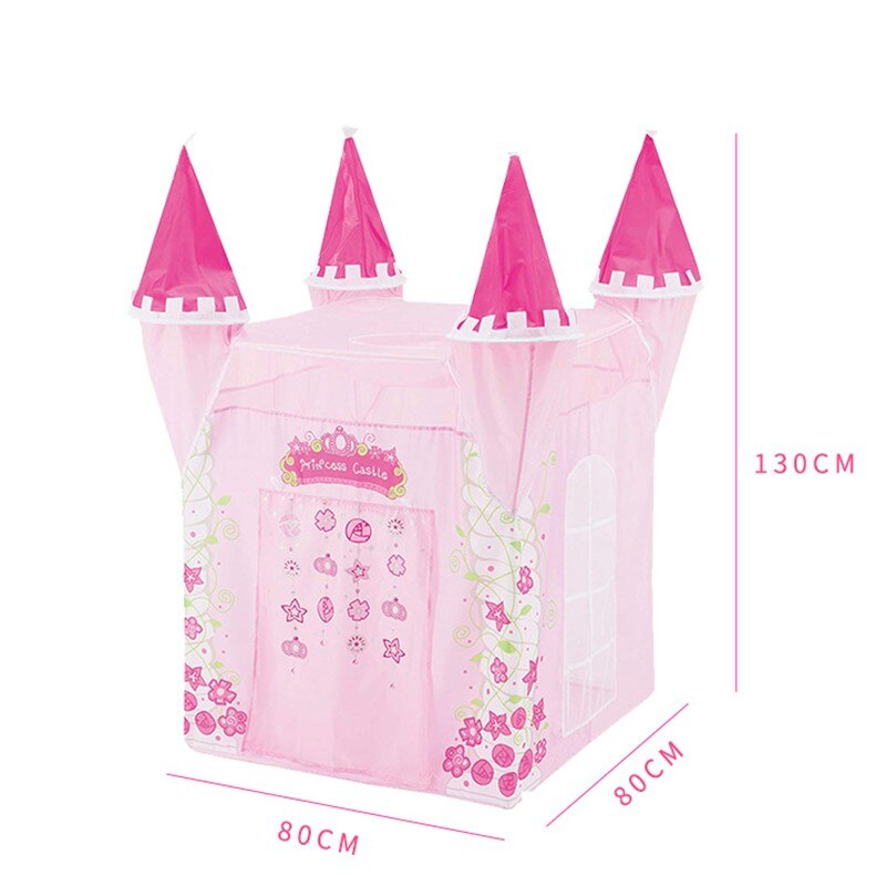 Prinses Kasteel Speel Tent Kind Speelgoed Tenten Meisje Prinses Speelhuis Indoor Outdoor Kids Housees Bal Spelen Pit Pool Playhouse